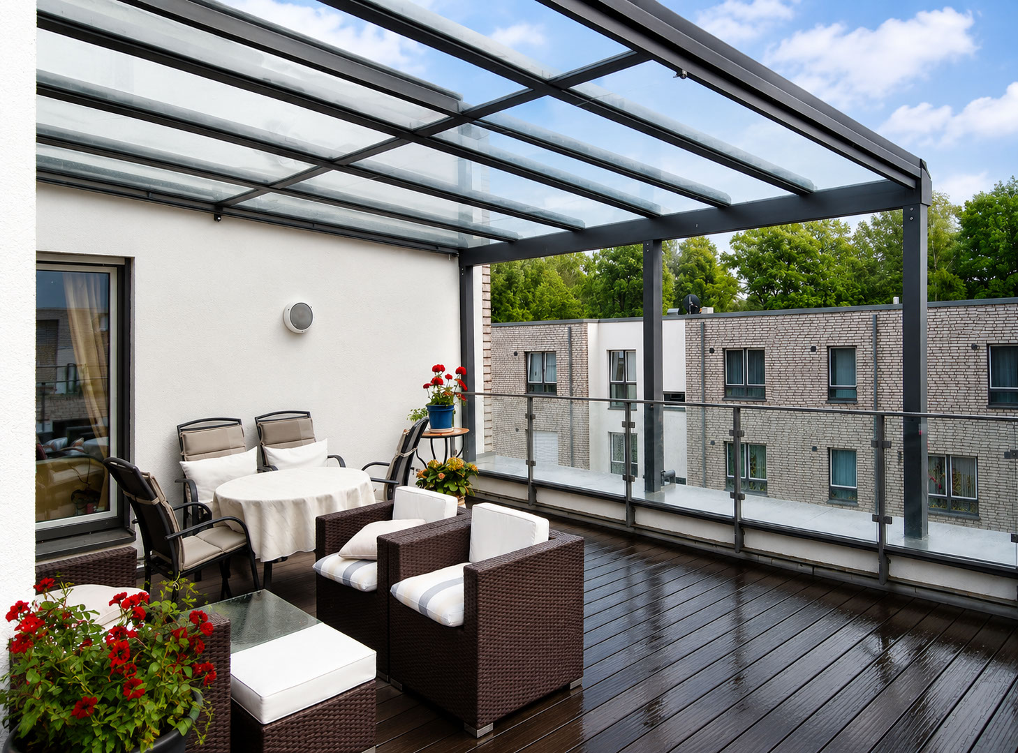 Terrassendach penthouse nienburg weser
