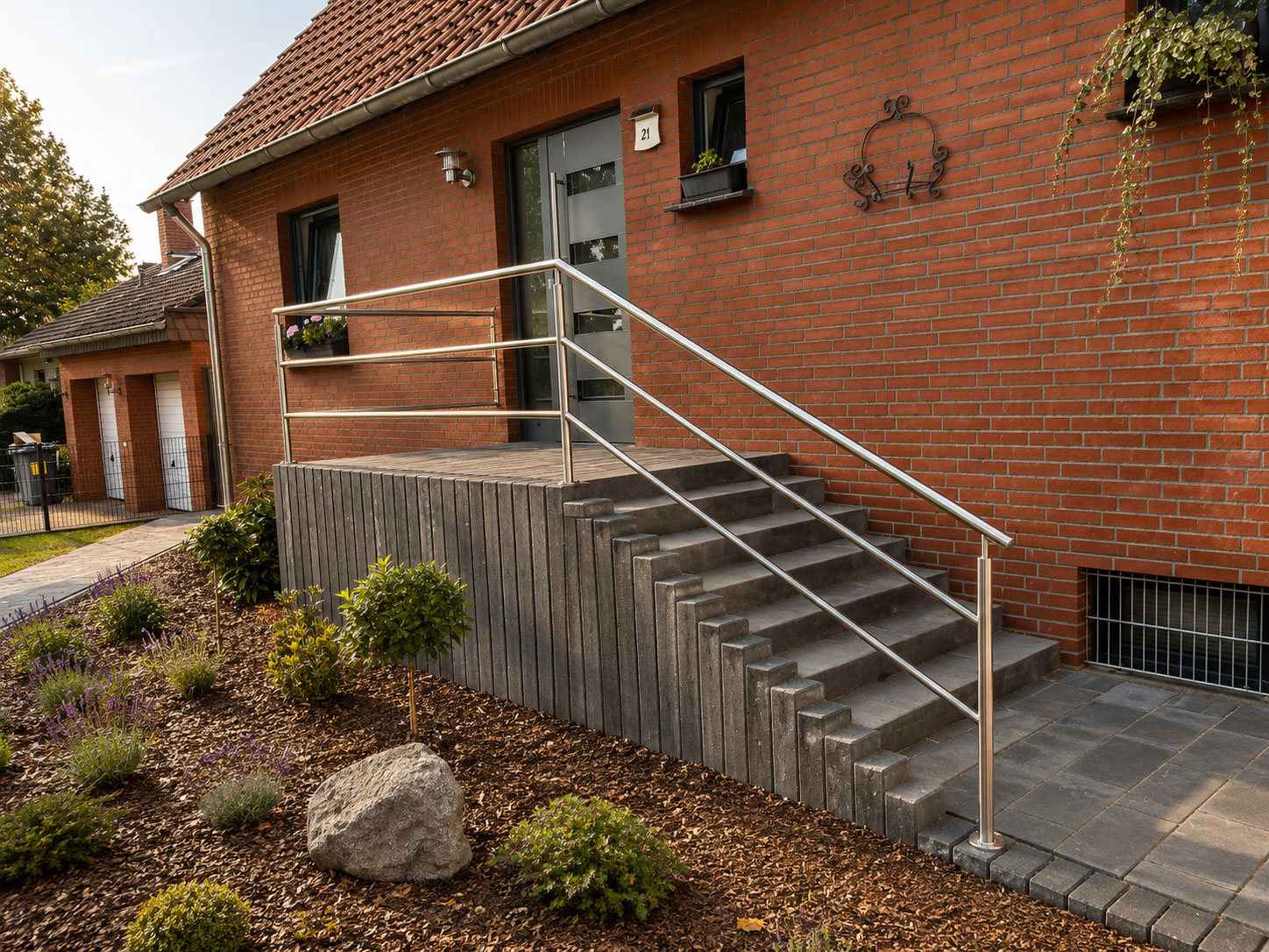 Gelaender handlauf marklohe